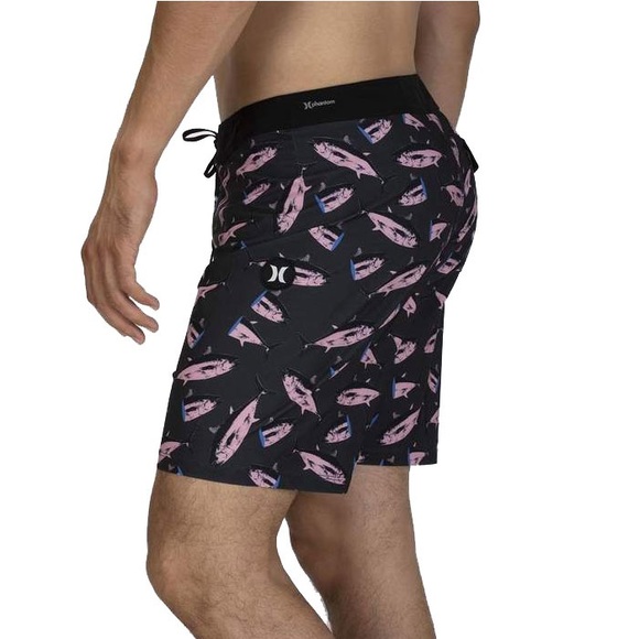HURLEY - Phantom Party Pack Board Shorts 18" - Dark Smoke Grey - Picture 3 of 10